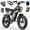 QQ20-20inch-1500W-48V 20AH, variant on Ridstar 1500W Electric Bike for Adults,33MPH 48V 20Ah Electric Bicycle ,20" Fat Tire Full Suspension Mountain Bike UL2849