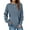 Blue, variant on Fantaslook Sweatshirts for Women Crewneck Casual Long Sleeve Shirts Tunic Tops