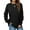 Black, variant on Fantaslook Sweatshirts for Women Crewneck Casual Long Sleeve Shirts Tunic Tops