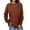 Caramel, variant on Fantaslook Sweatshirts for Women Crewneck Casual Long Sleeve Shirts Tunic Tops