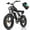 QQ20-20inch-1200W-48V 15.6AH, variant on Ridstar 1500W Electric Bike for Adults,33MPH 48V 20Ah Electric Bicycle ,20" Fat Tire Full Suspension Mountain Bike UL2849
